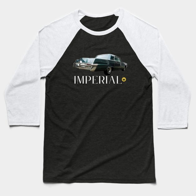 Chrysler Imperial Version 2 Baseball T-Shirt by CarTeeExclusives